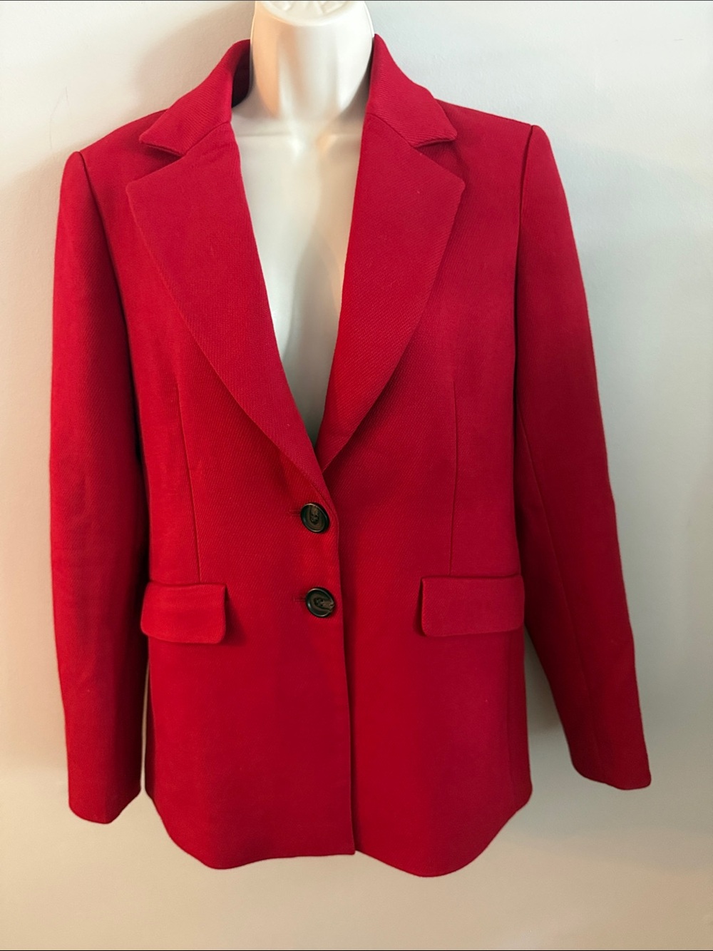Halogen Bold Red Tailored Blazer